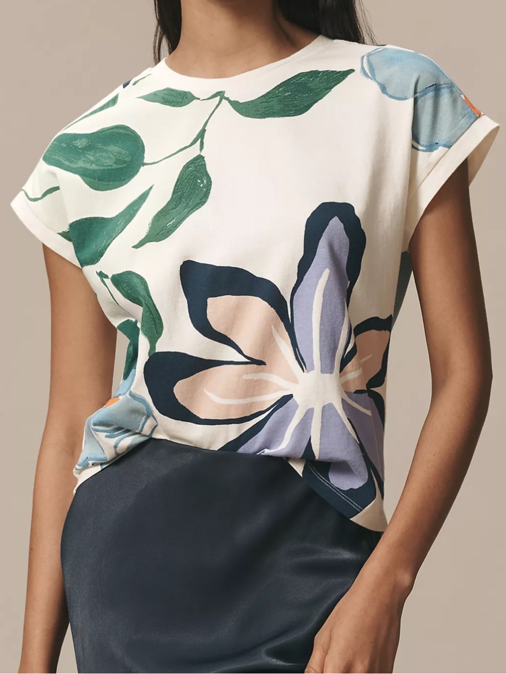 NWT! By Anthropologie Graphic Muscle Tee - 2X